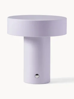 Lámpara de mesa pequeña LED regulable Kamal, pórtatil