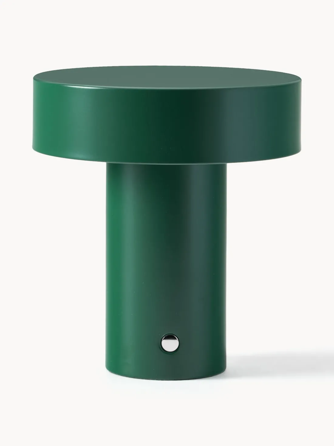 Lámpara de mesa pequeña LED regulable Kamal, pórtatil