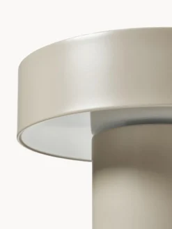 Lámpara de mesa pequeña LED regulable Kamal, pórtatil