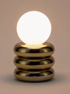 Lámpara de mesa pequeña LED Tube, portátil y con conexión USB