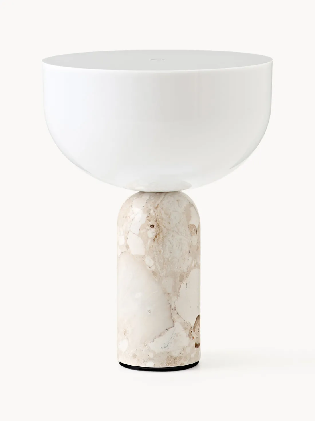 Lámpara de mesa pequeña móvil de mármol Kizu, regulable