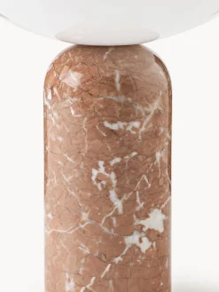 Lámpara de mesa pequeña móvil de mármol Kizu, regulable