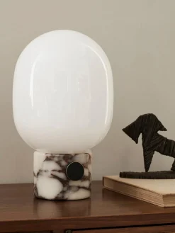 Lámpara de mesa pequeña regulable JWDA, 32 cm