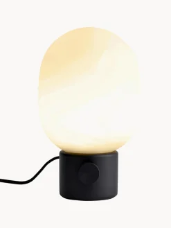 Lámpara de mesa pequeña regulable JWDA, 29 cm