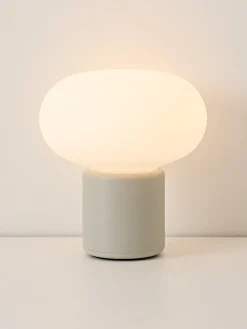 Lámpara de mesa pequeña regulable Karl-Johan, portátil