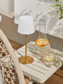 Lámpara de mesa regulable con conexión USB Fausta