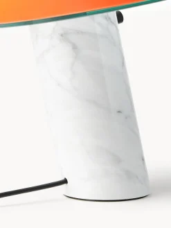 Lámpara de mesa regulable de mármol Snoopy