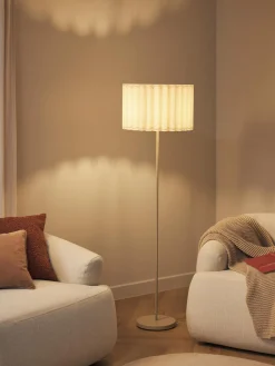 Lámpara de pie de lino Lucina