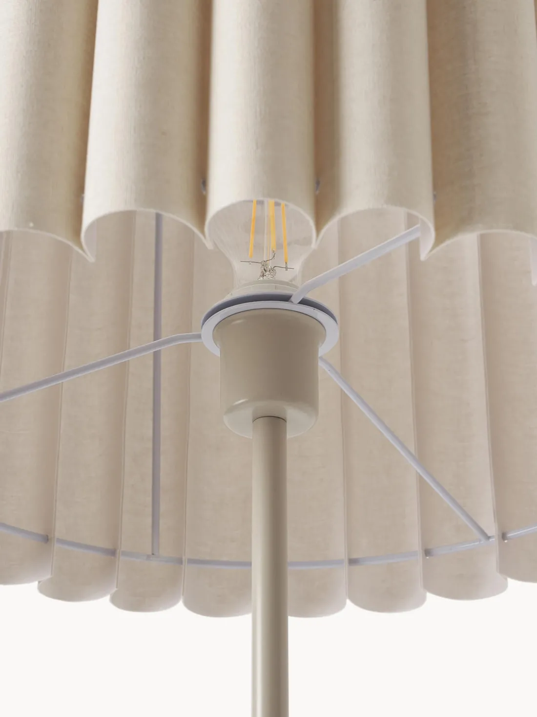 Lámpara de pie de lino Lucina