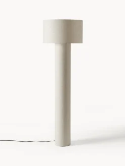 Lámpara de pie de lino Ron