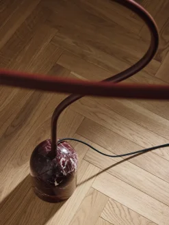 Lámpara de pie de mármol Alina