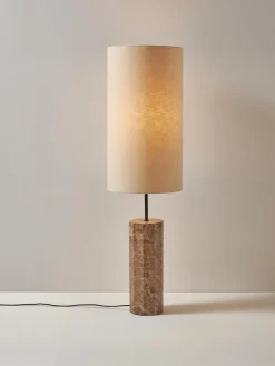 Lámpara de pie de mármol Elanor