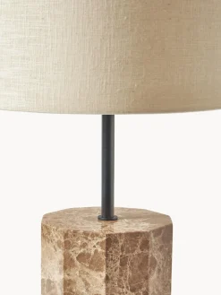 Lámpara de pie de mármol Elanor