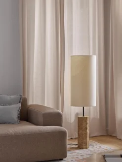 Lámpara de pie de mármol Elanor