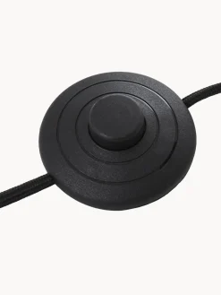 Lámpara de pie de ratán Wiley