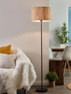 Lámpara de pie de seegras Wimea