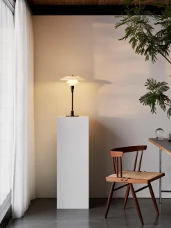 Lámpara de pie grande soplada PH 3/2