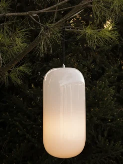 Lámpara de pie para exterior Gople