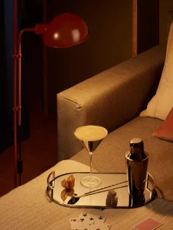 Lámpara de pie pequeña con pantalla ajustable Funiculí