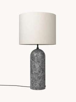 Lámpara de pie regulable con base de mármol Gravity, 120 cm