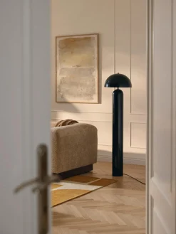 Lámpara de pie retro Walter