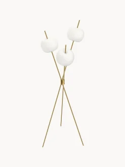 Lámpara de pie soplada regulable Kushi