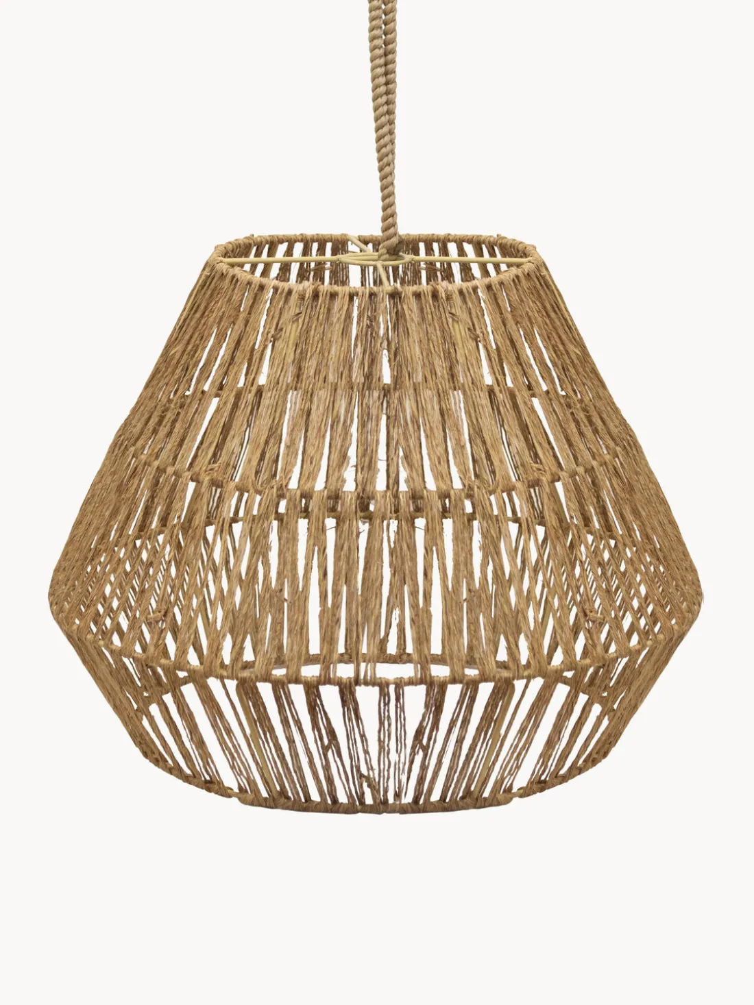 Lámpara de techo artesanal regulable LED Sisine