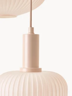 Lámpara de techo cluster de vidrio opalino Candela 2