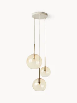 Lámpara de techo cluster de vidrio Raquel