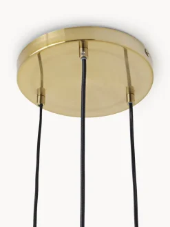 Lámpara de techo cluster de vidrio Raquel