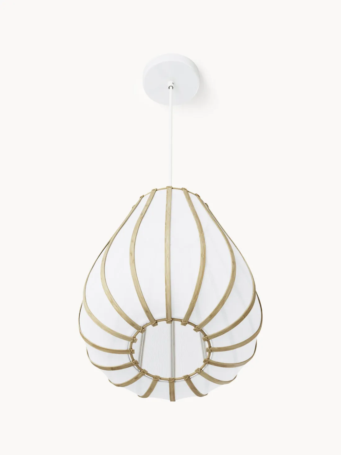 Lámpara de techo de bambú Salma