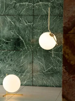 Lámpara de techo de cristal regulable soplada artesanalmente IC