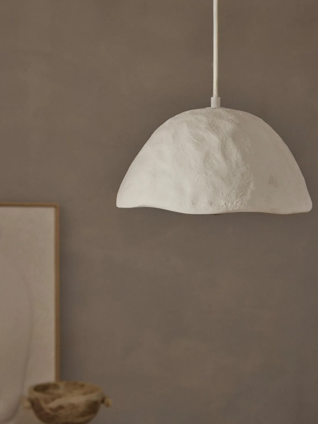 Lámpara de techo de hormigón Selin