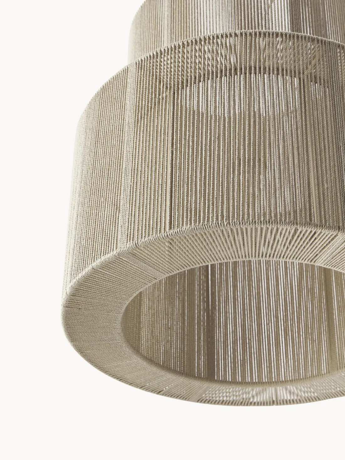 Lámpara de techo de lino Lace