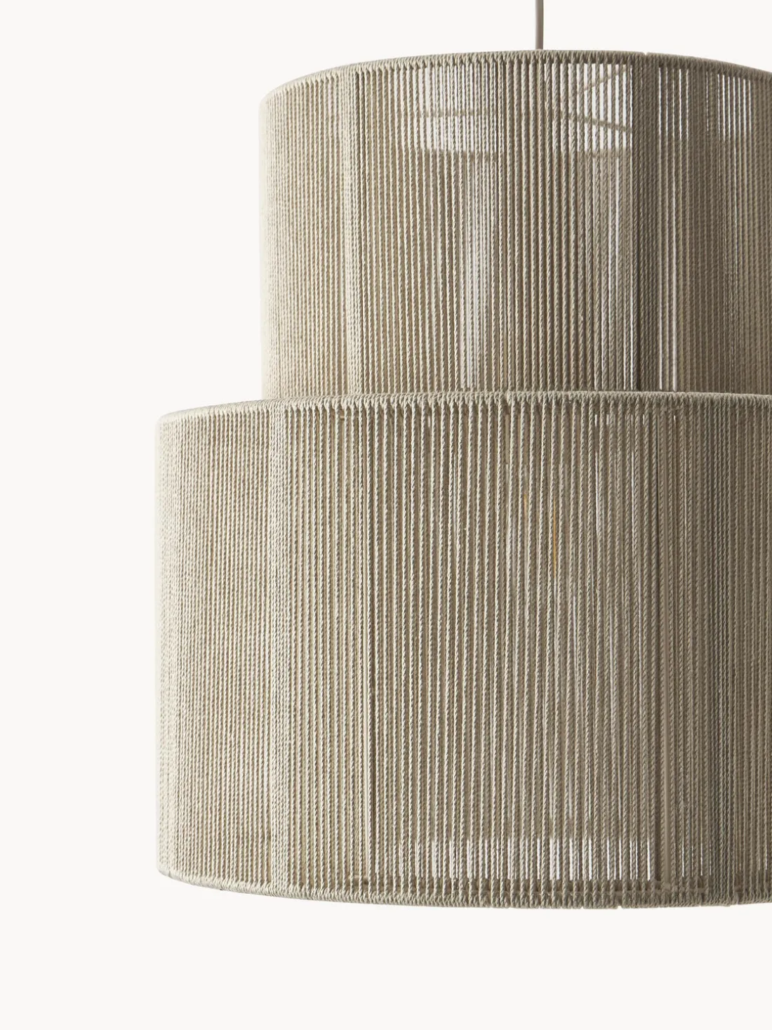 Lámpara de techo de lino Lace