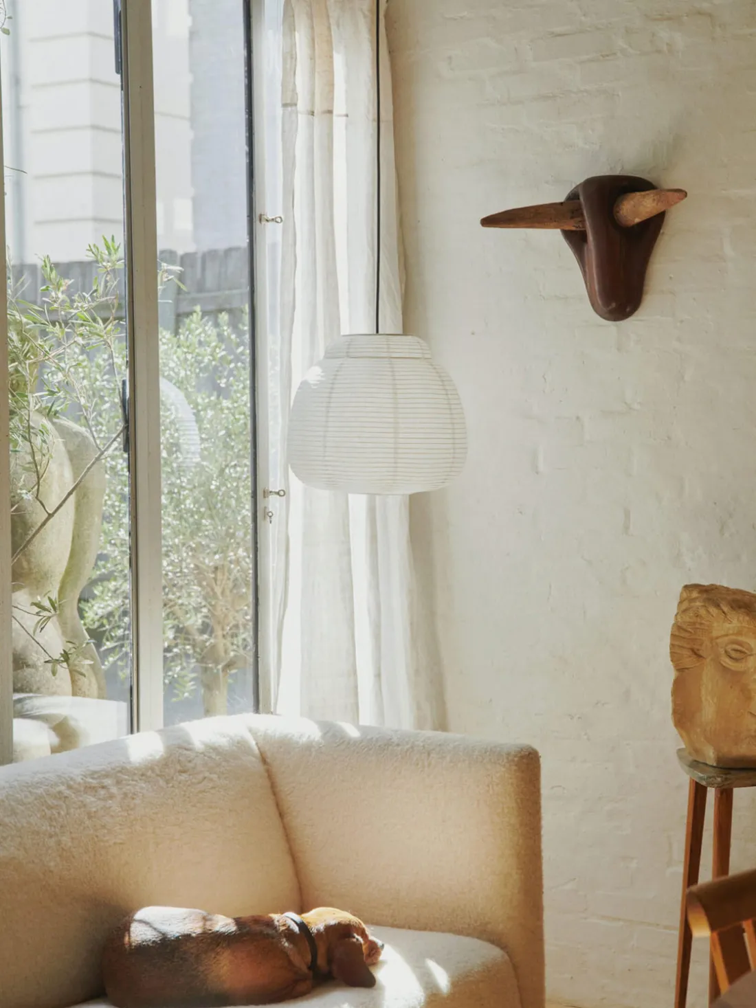 Lámpara de techo de papel de arroz Paper