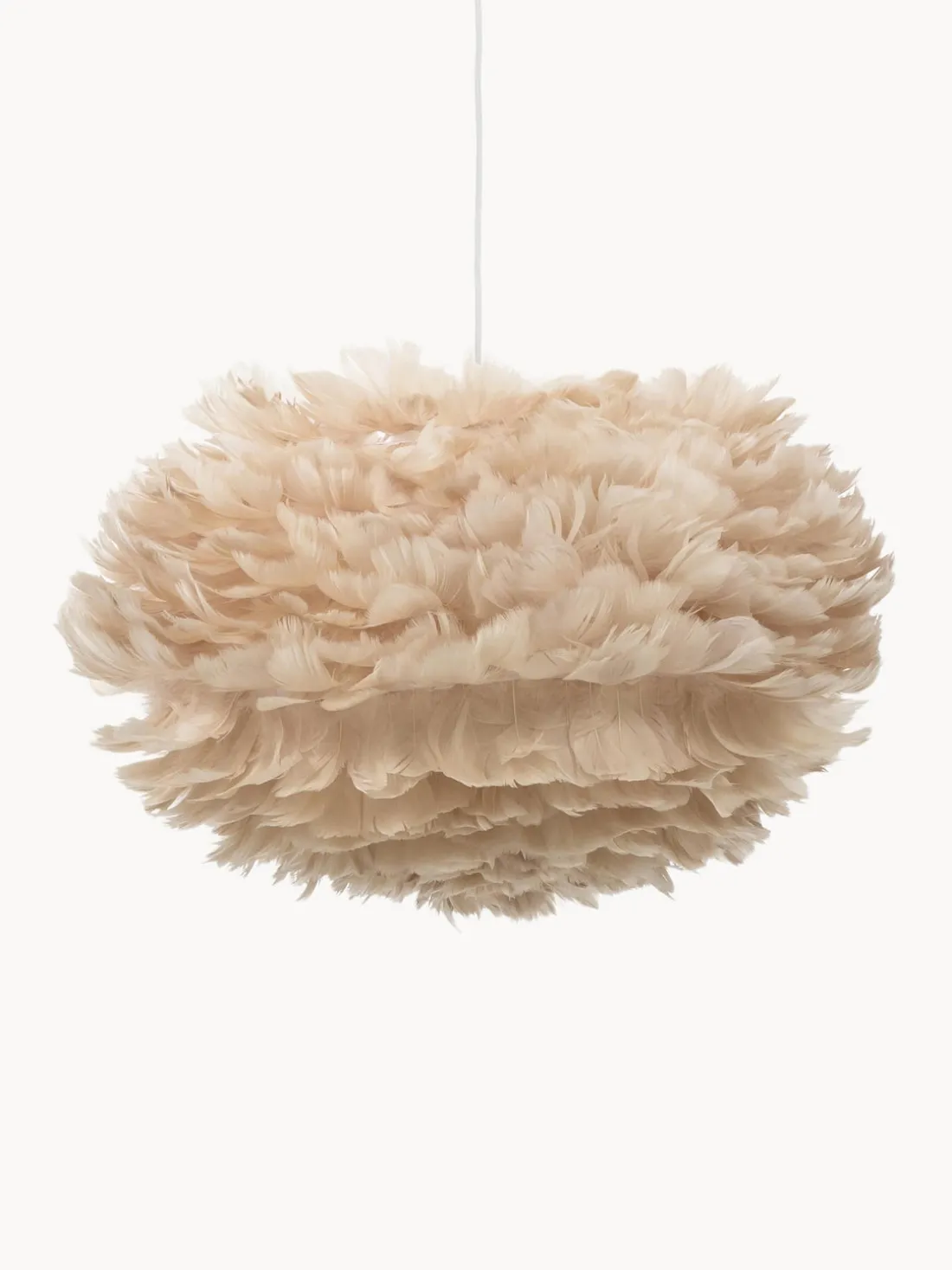 Lámpara de techo de plumas Eos