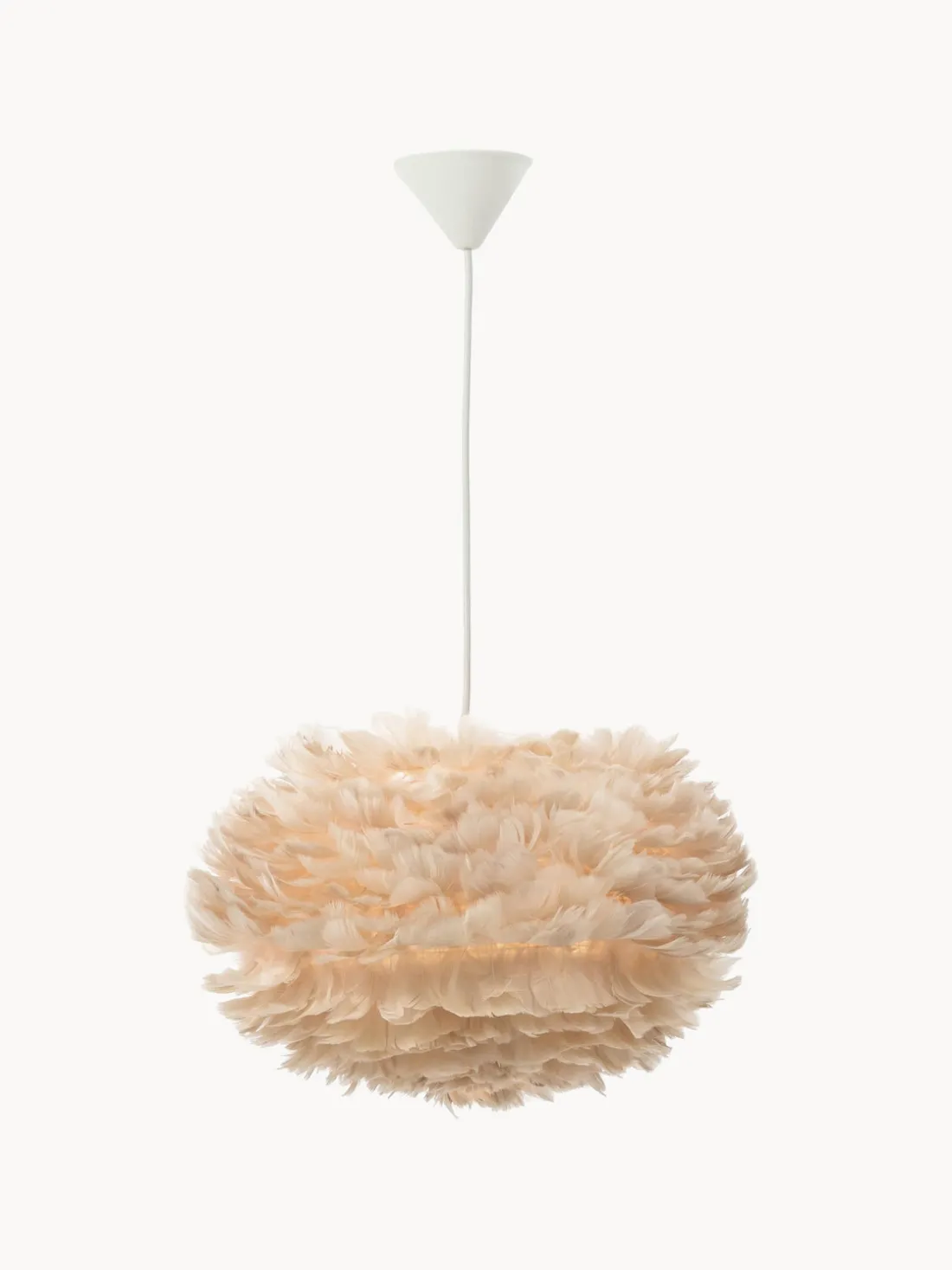 Lámpara de techo de plumas Eos