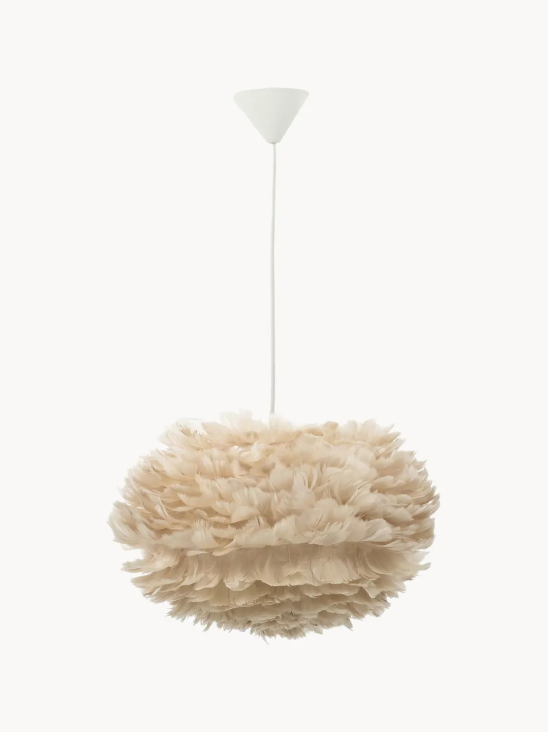 Lámpara de techo de plumas Eos