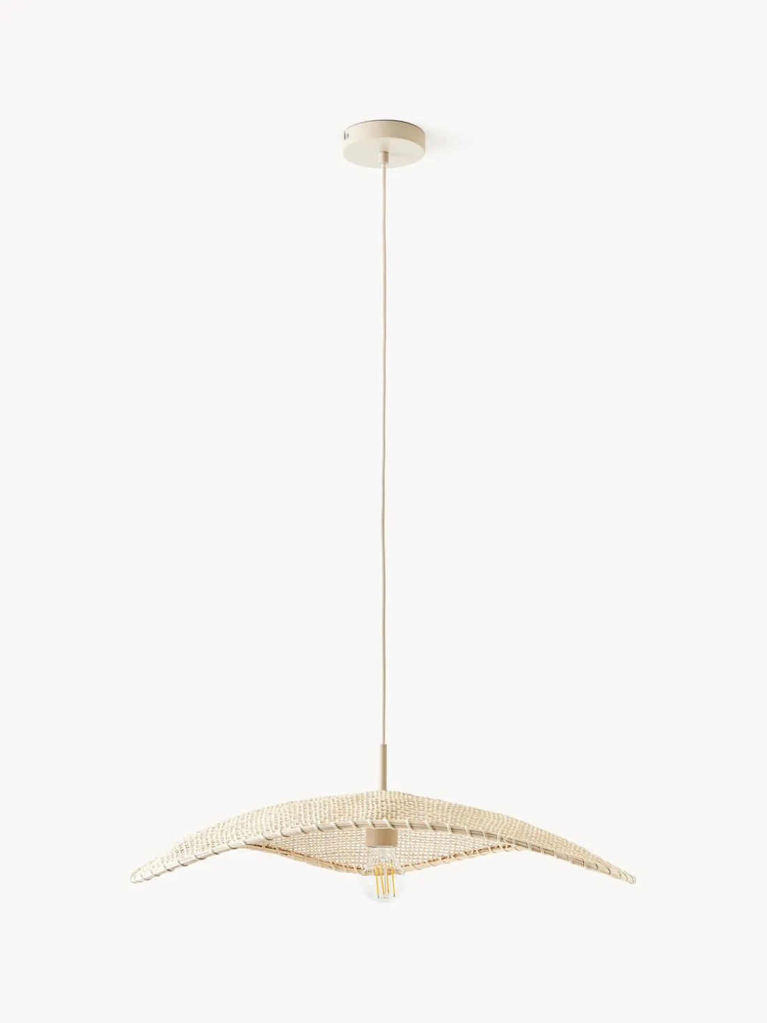 Lámpara de techo de ratán Senja