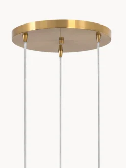 Lámpara de techo de vidrio satinado Vario