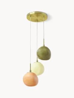 Lámpara de techo de vidrio opalino Josie