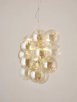 Lámpara de techo de vidrio de diseño Bubbles