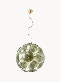 Lámpara de techo de vidrio Mireille