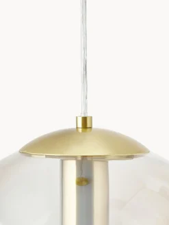 Lámpara de techo de vidrio Bao