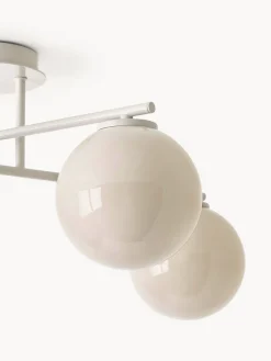 Lámpara de techo de vidrio opalino Atlanta