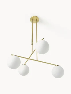 Lámpara de techo de vidrio opalino Atlanta