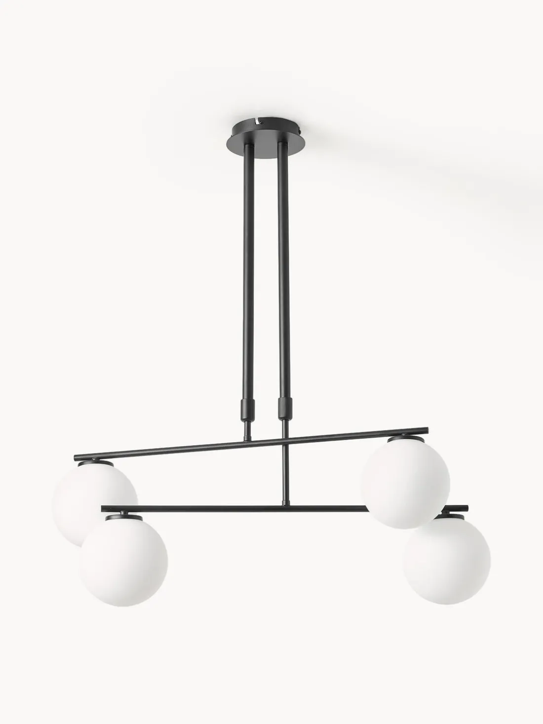 Lámpara de techo de vidrio opalino Atlanta