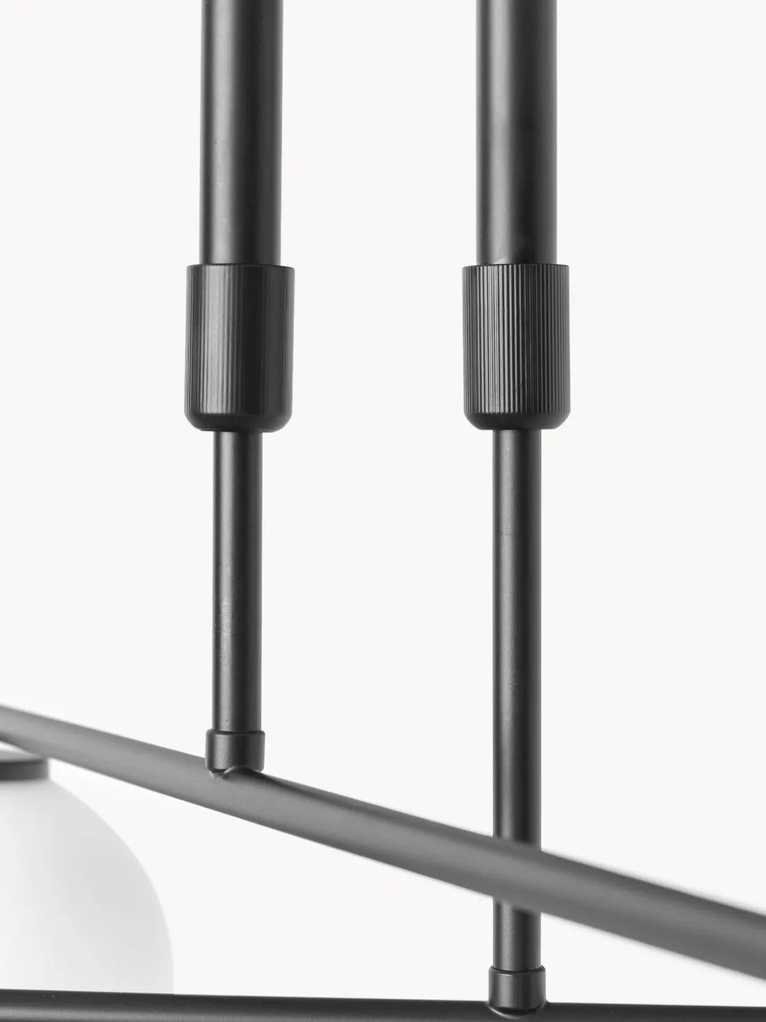 Lámpara de techo de vidrio opalino Atlanta