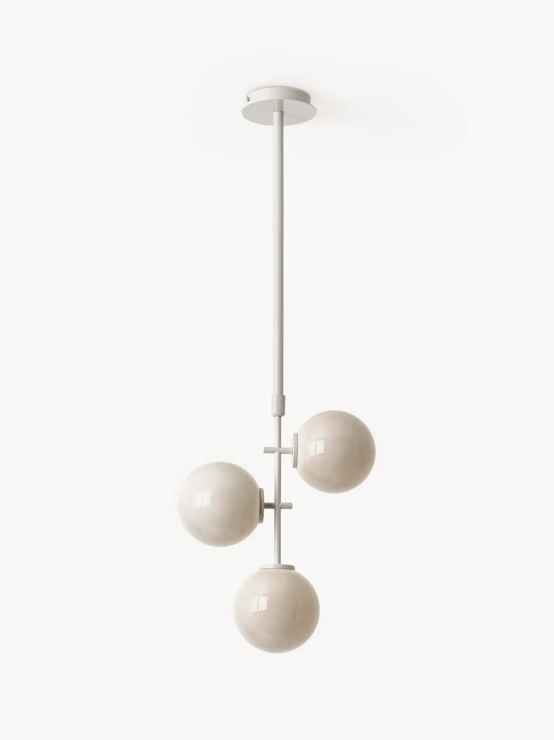 Lámpara de techo de vidrio opalino Atlanta